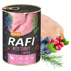 DOLINA NOTECI RAFI Karma mokra dla psa mix smaków 24 x 400g Bezzbożowa