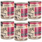 WIEJSKA ZAGRODA Karma mokra dla psa Wieprzowina Konina 6 x 800g