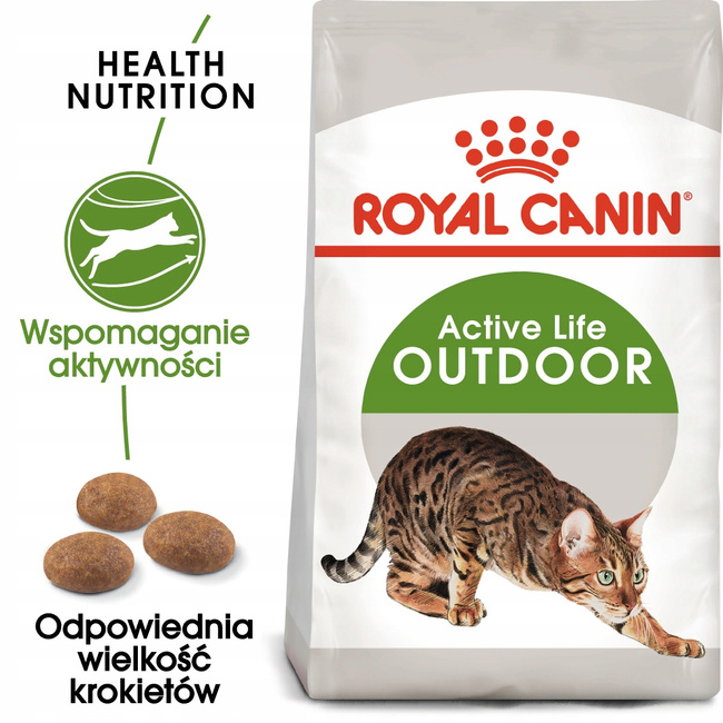ROYAL CANIN Outdoor karma sucha dla kotów dorosłych 10 kg