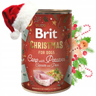 BRIT CHRISTMAS Mono Protein mokra karma dla psa mix smaków 20 x 400g