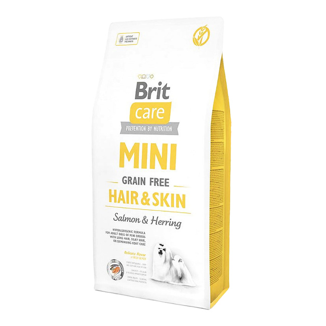 Brit Care Mini Hair & Skin 7 kg Salmon sucha karma dla psa