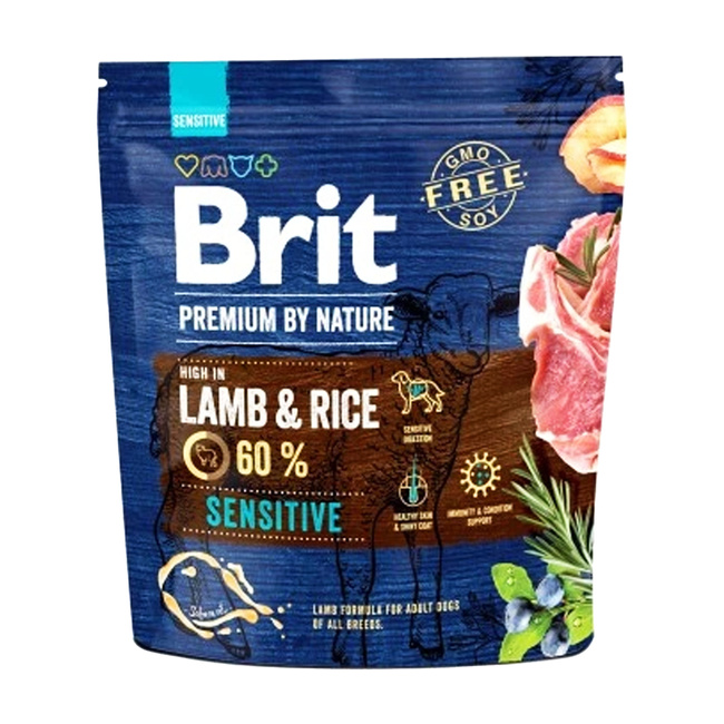 Brit By Nature Premium Sensitive Lamb 1kg sucha karma dla psa