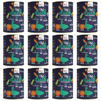 Syta Micha Chef karma mokra dla psa kaczka z warzywami 12 x 400g