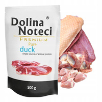 DOLINA NOTECI Pure karma mokra dla psa Kaczka 500g dla alergików