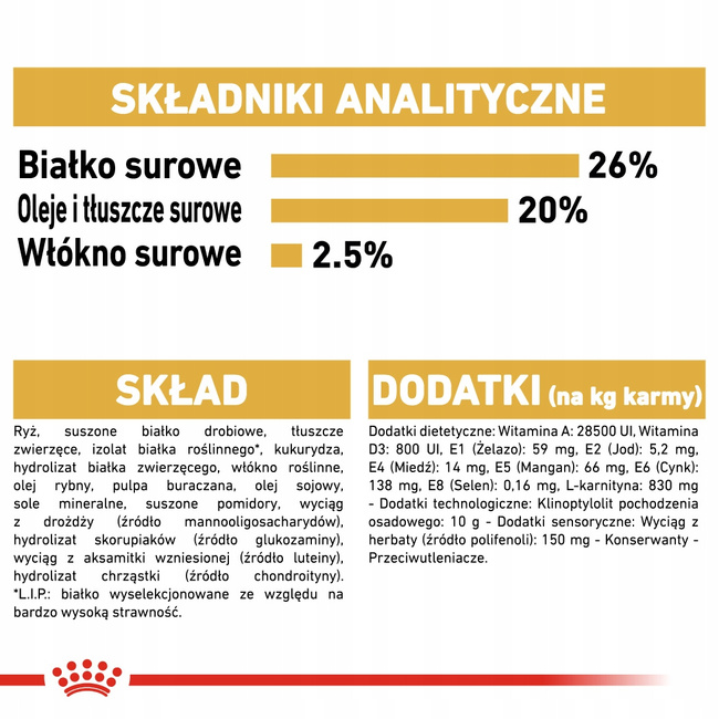 ROYAL CANIN Rottweiler Adult karma sucha dla psów dorosłych 12 kg