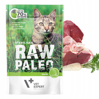 Raw Paleo Sterilised Karma mokra dla kota Dzik 100g Bezzbożowa