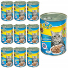 BASIL Karma mokra dla kota Łosoś 10 x 415g