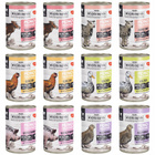 WIEJSKA ZAGRODA MONO Karma mokra dla kota mix smaków 12 x 400g