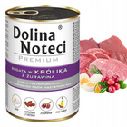 Dolina Noteci Premium mokra karma dla psa 24 x 400g Królik