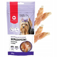MACED Szaszłyczki Kurczak Ryba przysmak dla psa 60g
