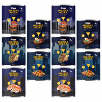 Gaczoo Miejska Miska bezzbożowa karma mokra dla psa mix smaków 10 x 800g