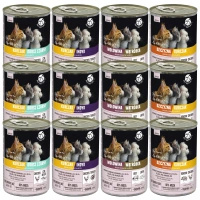 PET REPUBLIC Karma mokra kawałki w galaretce dla kota mix smaków 12 x 400g