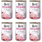Brit Pate & Meat 6 x 400g Puppy mokra karma dla szczeniąt