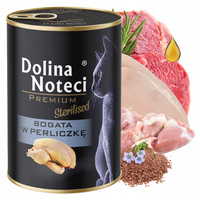 DOLINA NOTECI Premium Sterilised Mokra karma dla kota Perliczka 400g