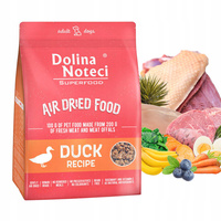 Dolina Noteci Superfood 1 kg kaczka karma suszona dla psa