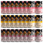 PET REPUBLIC karma mokra dla kota mix smaków 24 x 400g Bezzbożowa