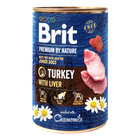 Brit By Nature 400g Turkey mokra karma dla psa