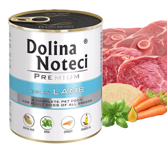 Dolina Noteci Premium mokra karma dla psa 800g jagnięcina