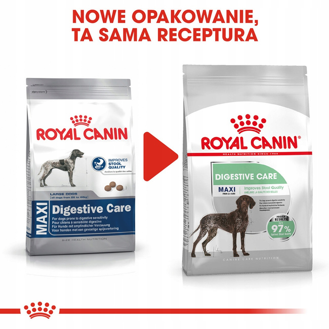 ROYAL CANIN CCN Maxi Digestive Care karma sucha dla psów dorosłych 3 kg