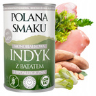 Mokra karma monobiałkowa dla psa Polana Smaku 6 x 400g mix smaków