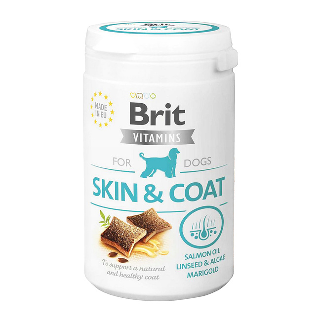 Brit Vitamins Skin & Coat 150g suplement dla psa na skórę i sierść