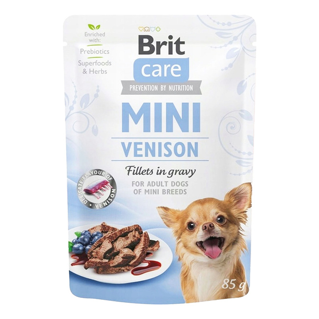 Brit Care Mini 85g Venison mokra karma dla psów