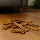 Przysmak dla psa Skóra z jelenia bez włosa 200g GACZOO naturalny gryzak