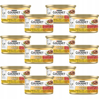 PURINA Gourmet Gold karma mokra dla kota Kurczak 12 x 85g