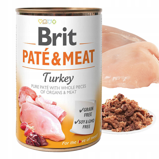 BRIT PATE & MEAT PET REPUBLIC Mix Smaków karma dla psa mokra 20 x 400g