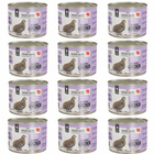 WIEJSKA ZAGRODA MONO Karma mokra dla kota Przepiórka 12x200g