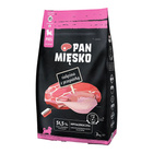 Pan Mięsko Karma dla szczeniąt sucha 3 kg Cielęcina Przepiórka XS