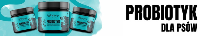 Suplement Probiotyk dla psa Gaczoo 60 szt 180g zdrowy przysmak