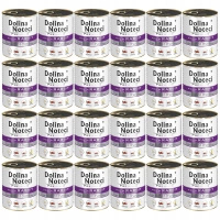 Dolina Noteci Premium mokra karma dla psa 24 x 800g królik