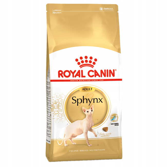 ROYAL CANIN Sphynx Adult karma sucha dla kotów dorosłych rasy sfinks 10 kg