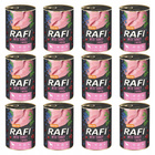 DOLINA NOTECI RAFI Karma mokra dla psa Indyk 12 x 400g Bezzbożowa