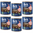 Brit By Nature 6 x 800g Chicken mokra karma dla psa