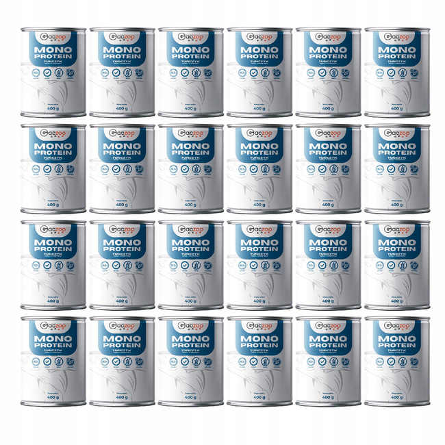 Mokra karma monobiałkowa dla psa Gaczoo MONO PROTEIN Tuńczyk 24 x 400g 