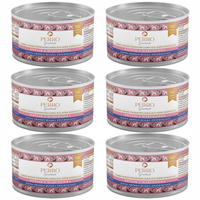 PERRO Gourmet Karma mokra dla psa Królik z marchewką 6 x 200g