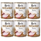 Brit Pate & Meat 6 x 800g Rabbit mokra karma dla psa 