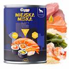 Pan Mięsko Miejska Miska Gaczoo karma mokra dla psa mix smaków 36 x 400g