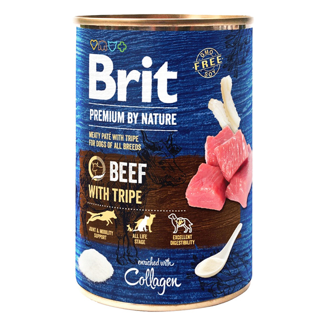 Brit By Nature 400g Beef mokra karma dla psa