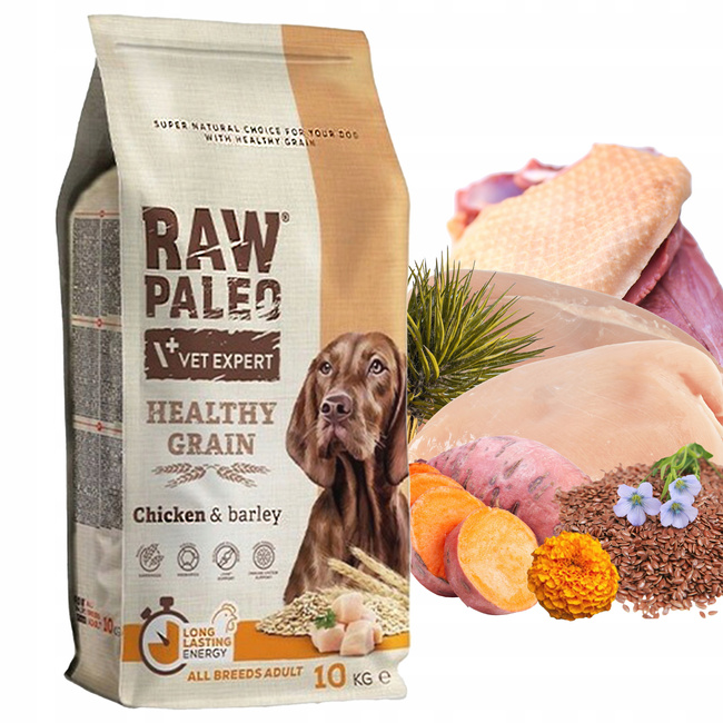 Raw Paleo zdrowa Karma sucha dla psa Kurczak 10kg