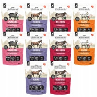 WIEJSKA ZAGRODA Monobiałkowa mokra karma dla psa mix smaków 10 x 500g