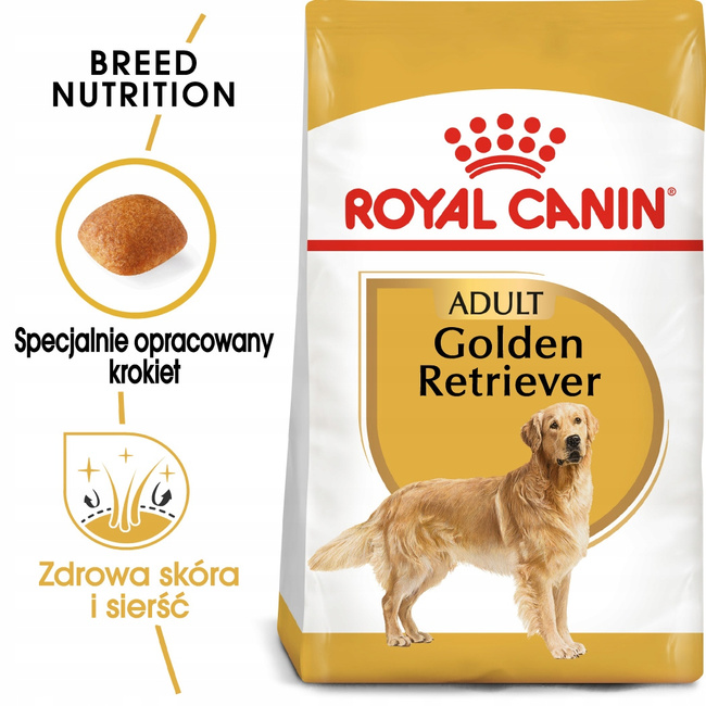 ROYAL CANIN Golden Retriever Adult karma sucha dla psów dorosłych 12 kg