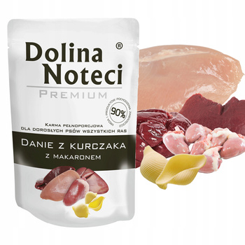 DOLINA NOTECI Premium Karma mokra dla psa danie Kurczak 300g