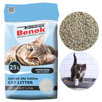 SUPER BENEK Żwirek zapachowy dla kota Compact 25L