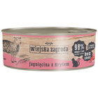 WIEJSKA ZAGRODA Karma mokra dla kota mix smaków 6 x 85g bezzbożowa