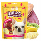 Pan Mięsko Fruits & Veggies przysmak dla psa Banan z Kaczką 12 x 100g