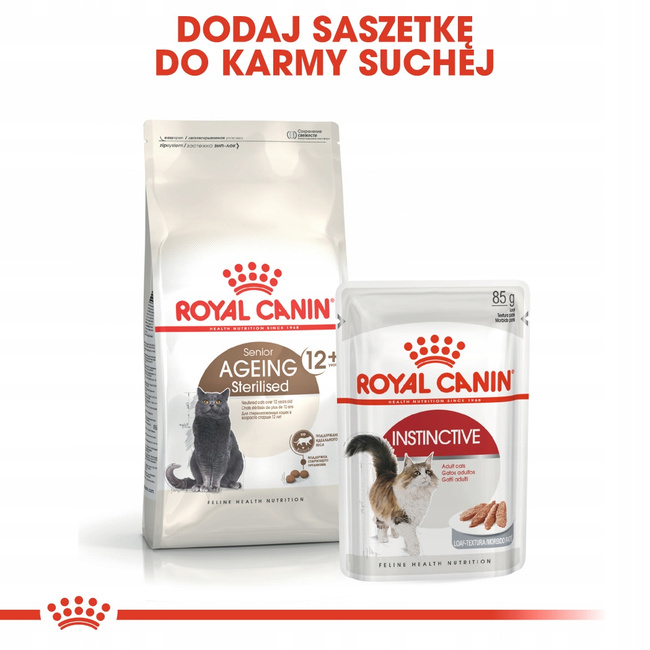ROYAL CANIN Ageing +12 karma sucha dla kotów sterylizowanych 2 kg
