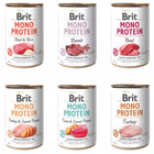 Brit Mono Protein 6 x 400g mix mokra karma dla psa